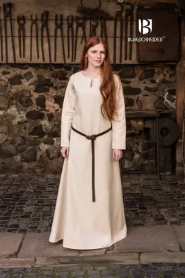 Produktbild von Mittelalter Kleid Typ Unterkleid Feme Natur M