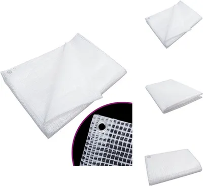 Obrázok produktu pre plachta vidaXL Leno 140 g/m² 6x10 m biela - Plachty