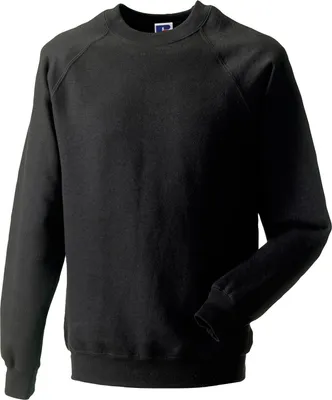 Image de Russell - Sweat-shirt "Spotshield" pour homme manches raglan PC6233 (XL) (Noir)