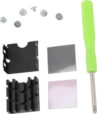 Zdjęcie produktu dla Radiator M.2 2230 SSD PC M.2 PCIE NVME SSD Dwustronny radiator z silikonową podkładką termiczną do komputera