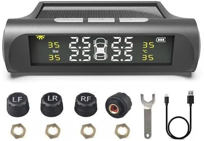 Produktbild von Automatisches Bandenspannungsmonitoring - Solarbetrieb - Wasserfest bis IPX7