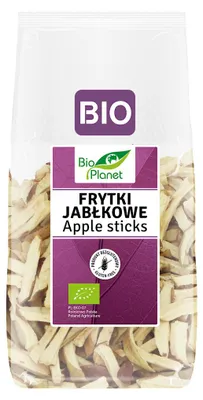 FRYTKI JABŁKOWE BEZGLUTENOWE BIO 100 g - BIO PLANET