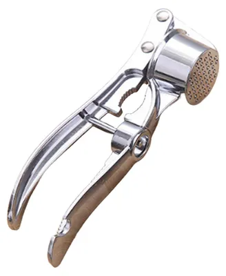 Produktbild von Knoblauchpresse, Knoblauchzerkleinerer aus Edelstahl, manueller Knoblauchquetscher, müheloses Zerkleinerungswerkzeug für Knoblauch, Ingwer und Nüsse
