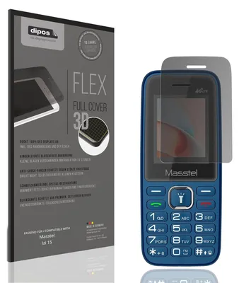 Produktbild von Full Cover Privacy Blickschutzfolie für Masstel Izi 15 Folie Anti-Shock