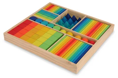 Produktbild von Kinderfeets gemischte Blöcke - Regenbogen