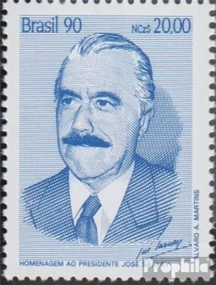 Produktbild von Briefmarken Brasilien 1990 Mi 2349 (kompl.Ausg.) postfrisch Jose Sarney
