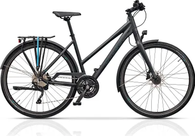 Produktbild von 28 Zoll Damen Trekking Fahrrad QUEST LADY Trekkingbike Shimano Deore 30 x Gang RD-T6000 SGS(50cm (Körpergröße 165-175cm))