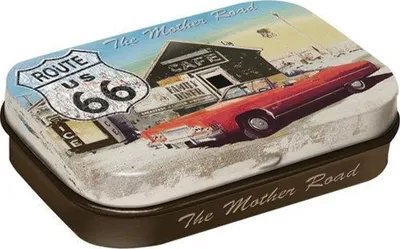 Zdjęcie produktu dla Pudełko Z Cukierkami - Mint Box Route 66 The Mother Road
