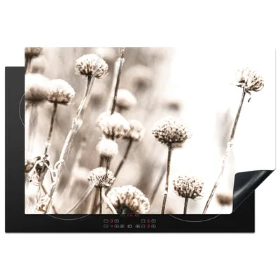 Obrázek produktu pro KitchenYeah® Krycí deska na sporák květiny - rostliny - zátiší - příroda, 78x52cm, dekorace do kuchyně, keramická krycí deska na varnou desku, krycí deska na varnou desku