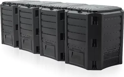 Produktbild von nabbi Zahradní kompostér IKLM1600C 1600 l - Černá