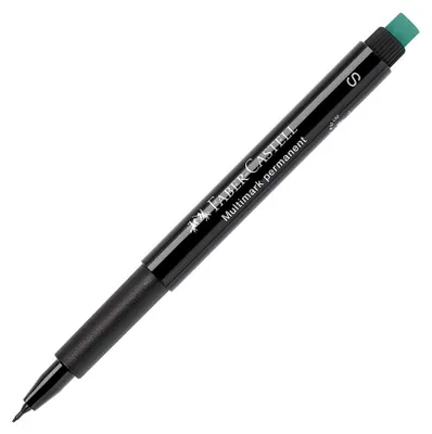 Produktbild von Faber-Castell 152399 - Marker Multimark S, permanent, schwarz, 1 Stück