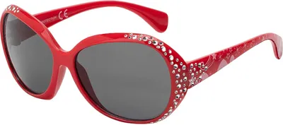 Produktbild von City Sonnen Brille Mädchen Kinder UV Schutz 400 Retro Modern Cat-Eye Desginer 30552 Rot