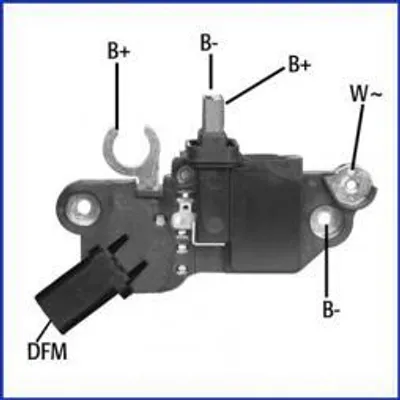 Produktbild von Hüco Generatorregler 130599