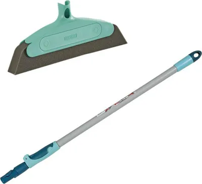 Produktbild von Leifheit 45042 Schaumstoffbesen Classic + 56673 Teleskopstiel Teleskopstange