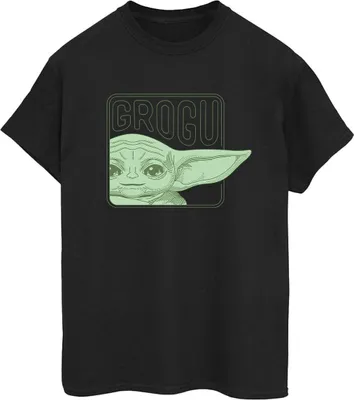 Produktbild von Star Wars - "The Mandalorian" T-Shirt für Damen BI45945 (XL) (Schwarz)