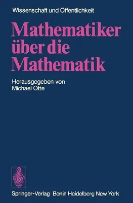 Produktbild von Mathematiker über die Mathematik