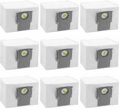 Produktbild von Staubbeutel für Roborock S7 MaxV Ultra/S7 Pro Ultra/Q5/Q5+/Q5+ Plus/Q7/Q7+/Q7 Max/Q7 Max+ Saugroboter-Zubehör, Ersatz-Einweg-Staubsaugerbeutel mit großem Fassungsvermögen (9 Beutel)