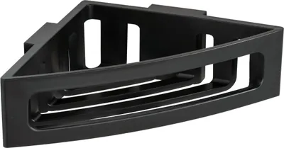 Produktbild von WENKO Eck Ablage Dusch Regal Bad Duschcaddy BRALIA Schwarz ohne bohren