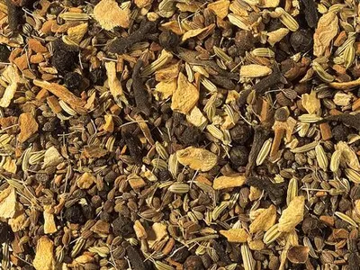 Produktbild von 1 kg Gewürzteemischung Herb Chai ohne Zusatz von Aroma