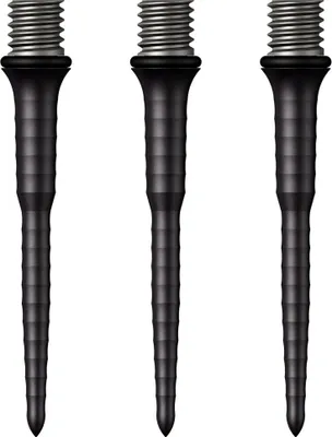 Obrázek produktu pro Kovové hroty - Titan Ripple - Black - 30 mm