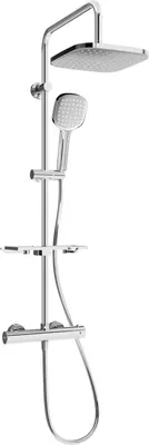 Immagine prodotto di Mexen KT33 set doccia esterna con soffione e miscelatore termostatico, cromo - 771503393-00