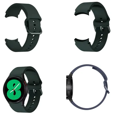 Produktbild von Für Samsung Galaxy Watch FE 6 5 4 Normal Pro Classic alle Größen Armband Silikon