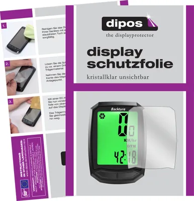 Obrázek produktu pro 1x ochranná fólie pro Backture Realtime Speed Track clear screen protector film ochrana displeje dipos