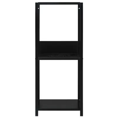 Produktbild von "2026 Aktion" Kleines Bücherregal Schwarz 33,5x39,6x79,7 cm Holzwerkstoff - NeuMöbel5806363