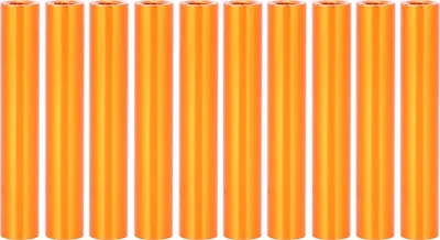 Immagine prodotto di 10 pezzi M3x30 bulloni distanziali tondi in alluminio, bulloni distanziali, aste di fissaggio, arancione