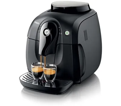 Produktbild von Philips 2000 series Kaffeevollautomat HD8650/01, Espressomaschine, 1 l, Kaffeebohnen, Eingebautes Mahlwerk, 1400 W, Schwarz