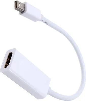 Produktbild von CHPN – Mini-DisplayPort-zu-HDMI-Adapter – Weiß – HDMI-Adapter – Displayport – Computerkabel