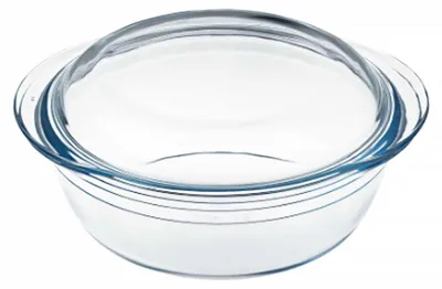 Immagine prodotto di Arcuisine Pirofila con coperchio, 2,3 l, rotonda, vetro borosilicato, 1 pezzo