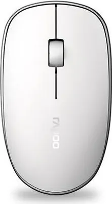 Produktbild von Rapoo M200 Silent, Beidhändig, Optisch, RF Wireless + Bluetooth, 1300 DPI, Weiß