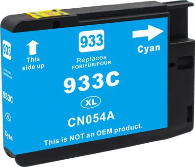Produktbild von D&C Tintenpatronen ersetzt HP 933 XL Cyan