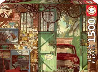 Zdjęcie produktu dla Puzzle 1500 piese Old Garage, Arly Jones 18005