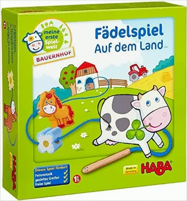 Produktbild von Meine erste Spielwelt - Fädelspiel Auf dem Land