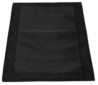 Produktbild von PVC-Tischset 30x45 cm - Platzdeckchen im 2er Set - Schwarz