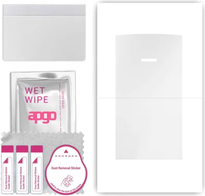 Produktbild von apgo Hydrogel Schutzfolie, Klar, kompatibel mit Nokia 5710 XpressAudio, flexibele Displayschutzfolie, Folie mit Positionierhilfe, kratzfest, einfache Montage