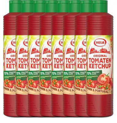 Produktbild von Hela Tomaten Ketchup mit natürlich fruchtigem Aroma 800ml 6er Pack