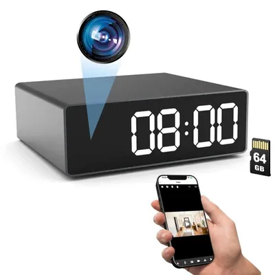 Zdjęcie produktu dla Mała kamera iUni IP33, Full HD, 64GB, 150°, widok nocny, podgląd na żywo w telefonie