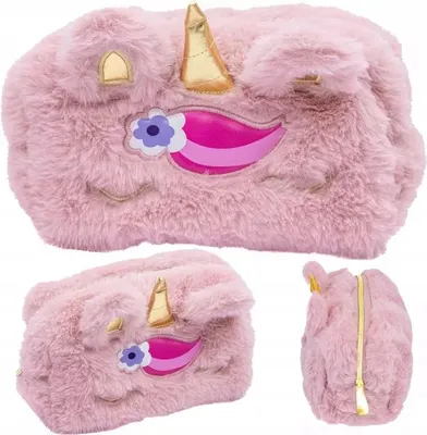 Zdjęcie produktu dla Piórnik saszetka Puszysty Jednorożec Fluffy Unicorn Astra