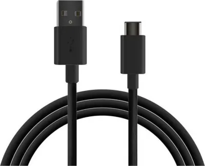Produktbild von Ksix BXCUC03, 1 m, USB C, USB A, USB 2.0, 0,48 Gbit/s, Schwarz
