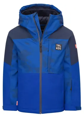 Produktbild von TROLLKIDS Lifjell XT Kinder Skijacke mit Kapuze blau 152