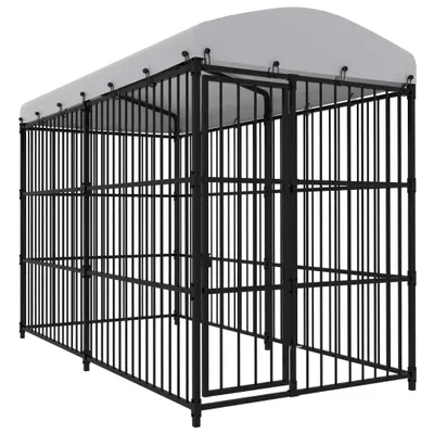 Zdjęcie produktu dla Kojec dla psa z zadaszeniem, 300 x 150 x 210 cm