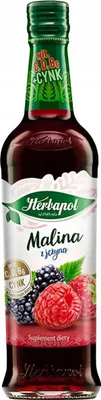 Obrázok produktu pre Syrop Malinowo-Jeżynowy Herbapol 420 g