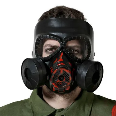 Immagine prodotto di Maschera di Halloween Atosa Nero Nero Taglia Unica