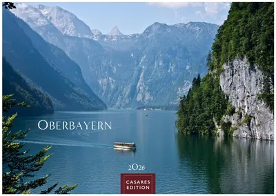 Productafbeelding van Wandkalender 2026 met Foto's van Oberbayern