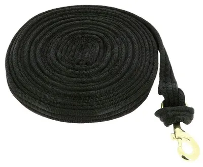 Produktbild von Norton Equestrian Gepolstertes Übungsführungsseil Schwarz 8 m Schwarz 8 m