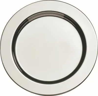 Obrázok produktu pre Sada 6 podtáckov – leštená nerezová oceľ – priemer 12 cm