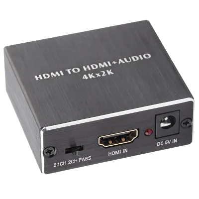 Obrázek produktu pro Rozdělovač zvuku,Rozdělovač zvuku HDMI,Extraktor HDMI,Převodník HDMI,Převodník zvuku HDMI,HDMI na HDMI Audio